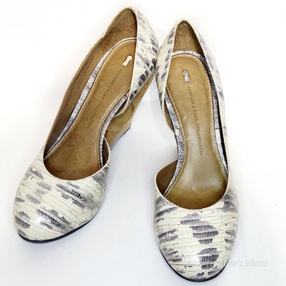 Schuler & Sons Philadelphia Women Wedge Shoes, Size 7B - Picture 1 of 9